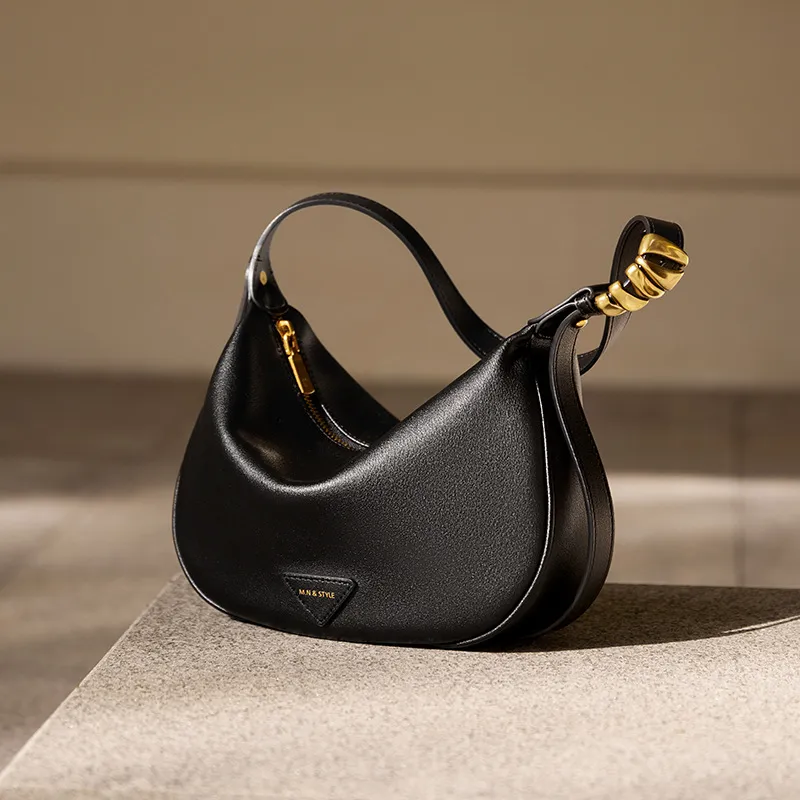 CNNCOO Synthetic Leather Shoulder Bag Regular Women's Ecru & Apricot/Caramel Brown/Midnight Black-14