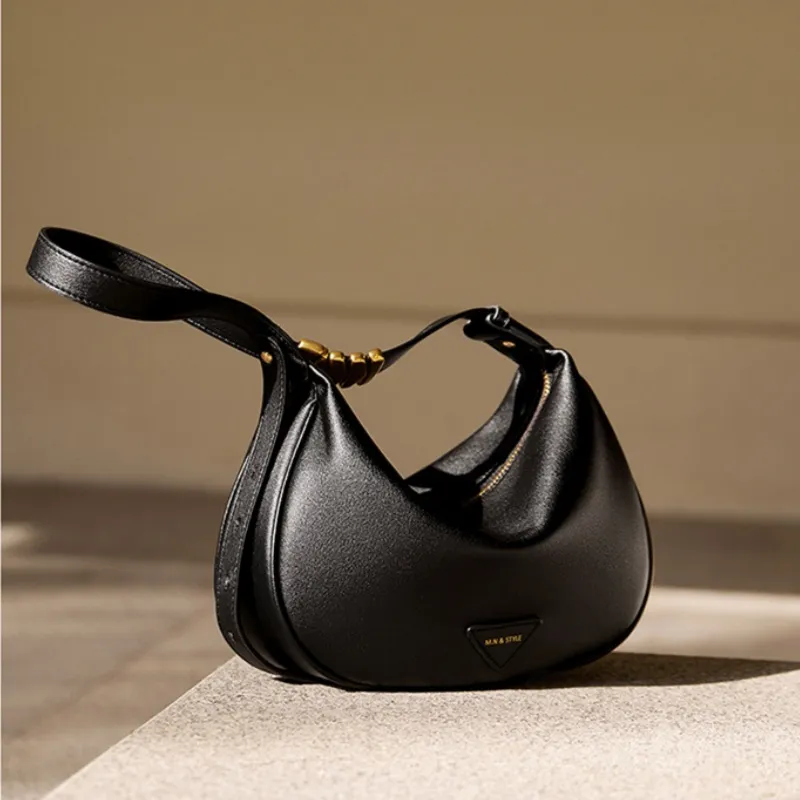 CNNCOO Synthetic Leather Shoulder Bag Regular Women's Ecru & Apricot/Caramel Brown/Midnight Black-15