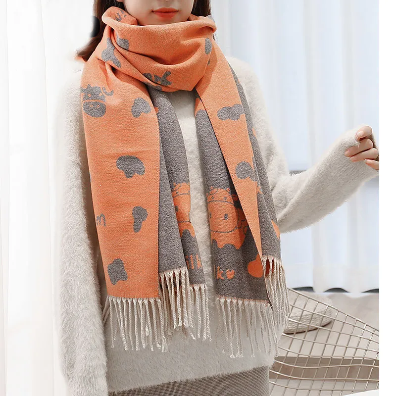 JEEP SPIRIT Knit Scarves Unisex-15