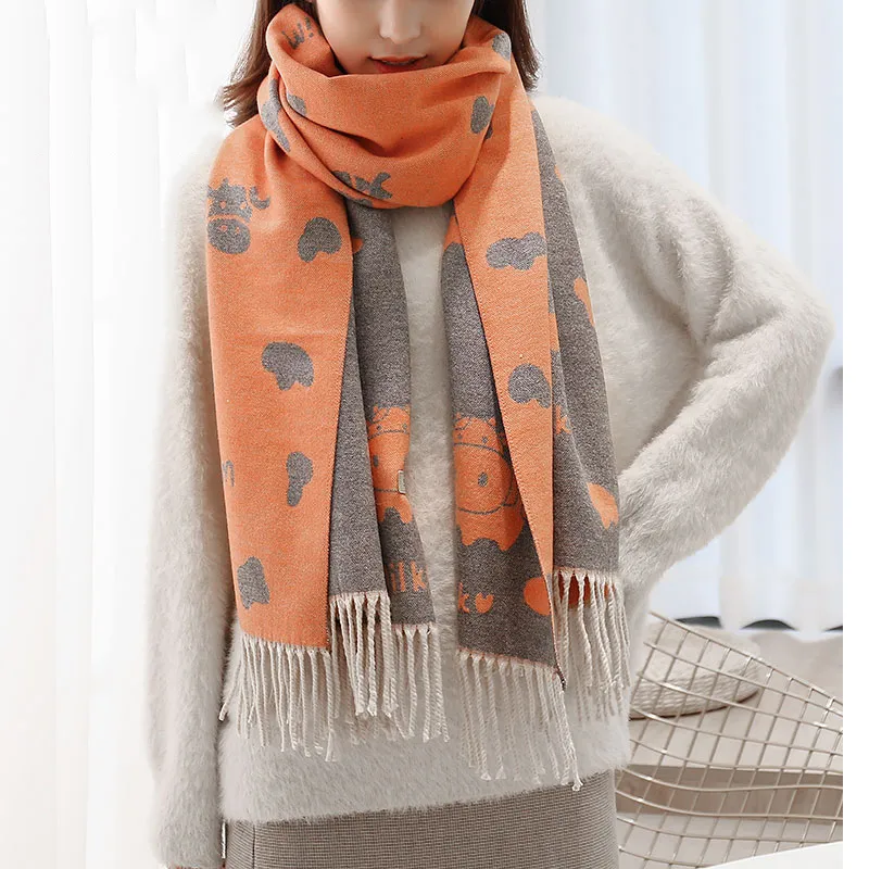 JEEP SPIRIT Knit Scarves Unisex-18