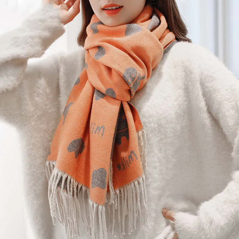JEEP SPIRIT Knit Scarves Unisex-14