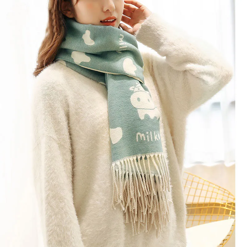 JEEP SPIRIT Knit Scarves Unisex-25