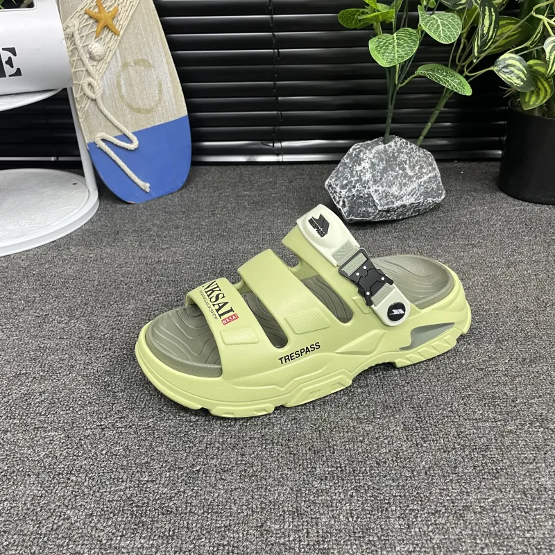 TRESPASS Beach Sandals Men Black, White, Beige, Green, Blue-2