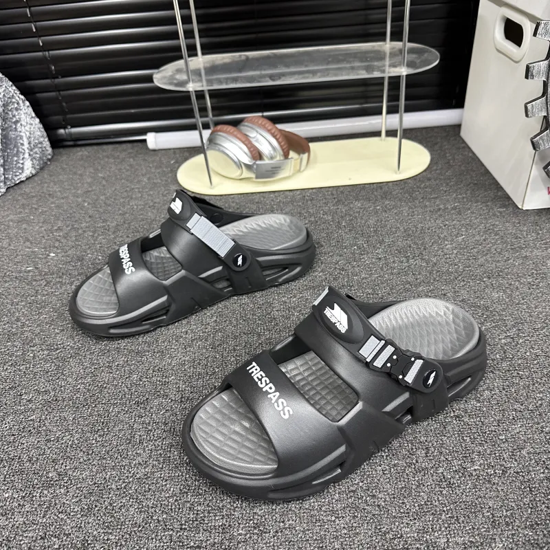 TRESPASS Slip Resistant Slide Slippers Men's-1