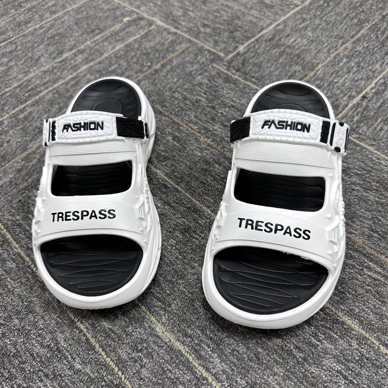 TRESPASS Quiet Slide Slippers Men's White-2