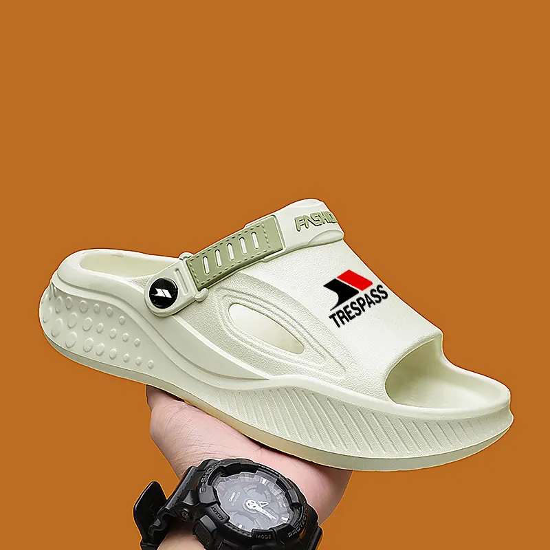 TRESPASS Beach Sandals Men Black, Beige, Green-7