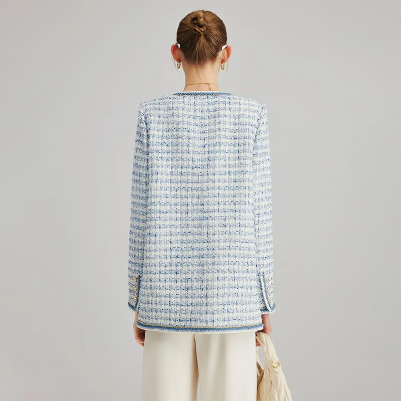 Famanxuan Jackets & Coats Women's Sunny Mountain Like Ink-2
