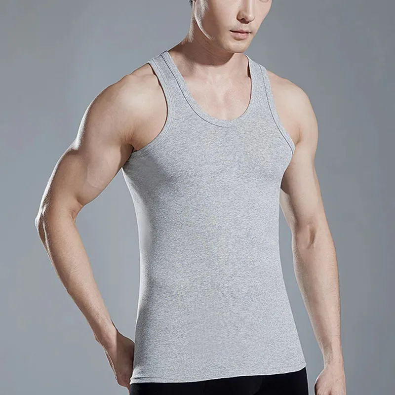 H YXIANG Men Tank Tops-2