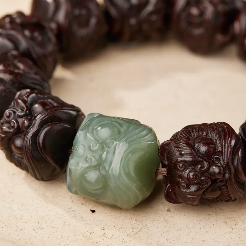 Moonstone Edge Rosewood Bracelets Men's-4