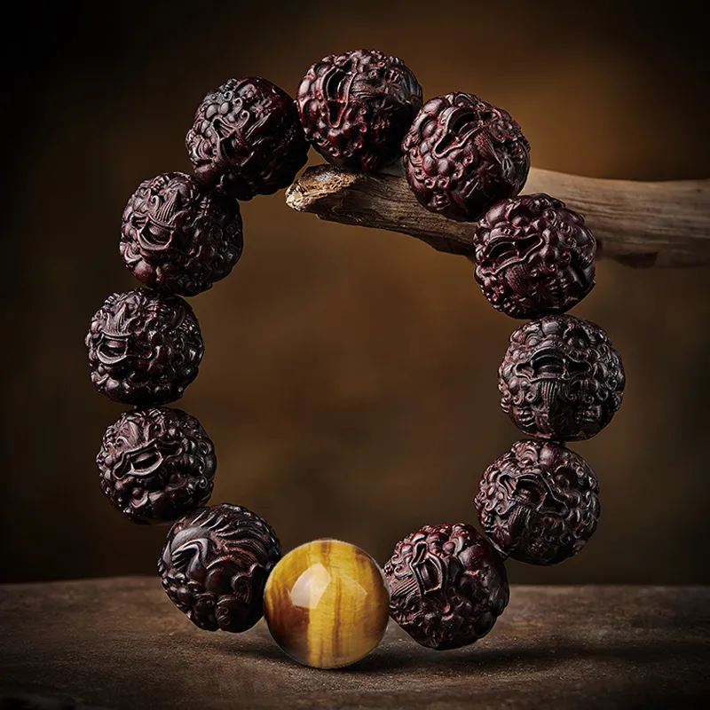 Moonstone Edge Rosewood Bracelets Men's-1