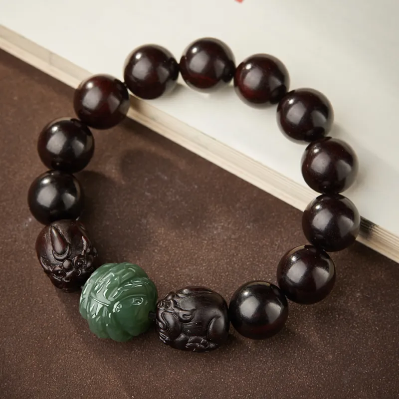 Moonstone Edge Rosewood Bracelets Men's-8