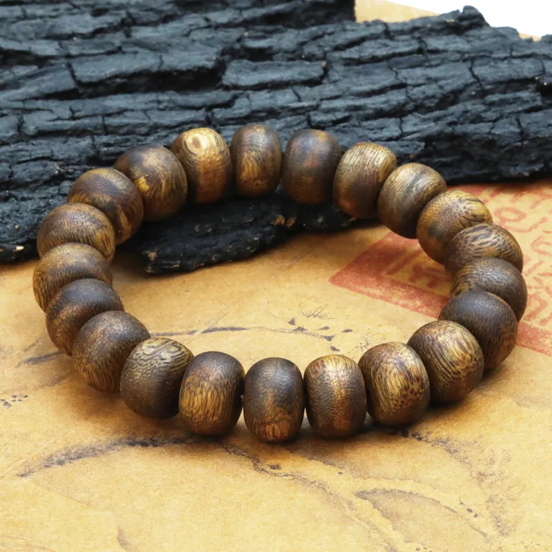 Moonstone Edge Agarwood Bracelets Unisex-4