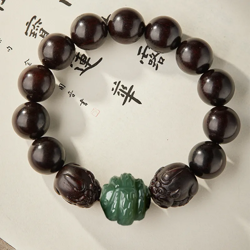 Moonstone Edge Rosewood Bracelets Men's-6