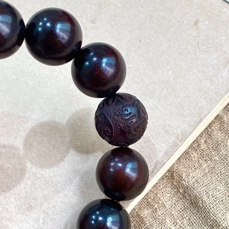 Moonstone Edge Rosewood Precious Wood Bracelets Unisex-8