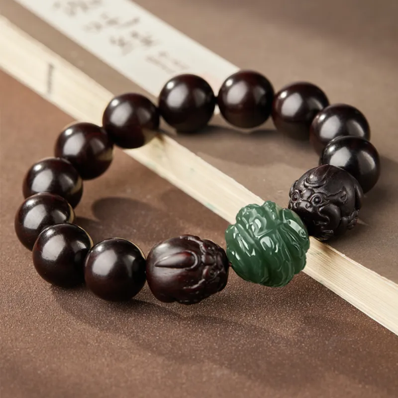 Moonstone Edge Rosewood Bracelets Men's-7