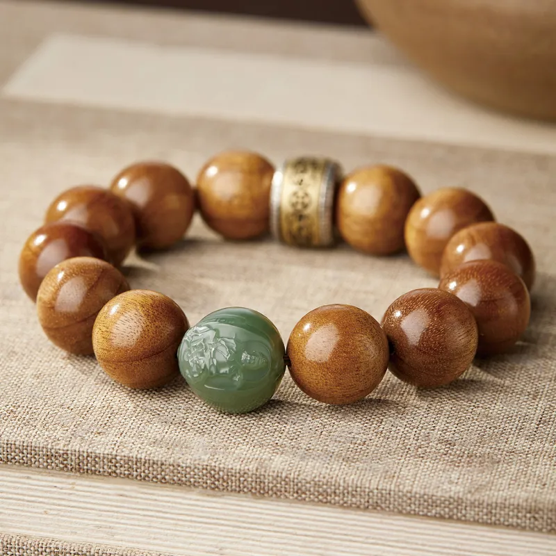 Moonstone Edge Phoebe Zhennan Wooden Bracelets Men's-7