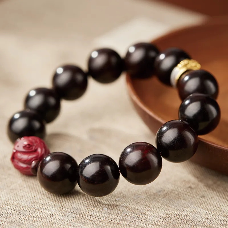 Moonstone Edge Rosewood Bracelets Men's-7