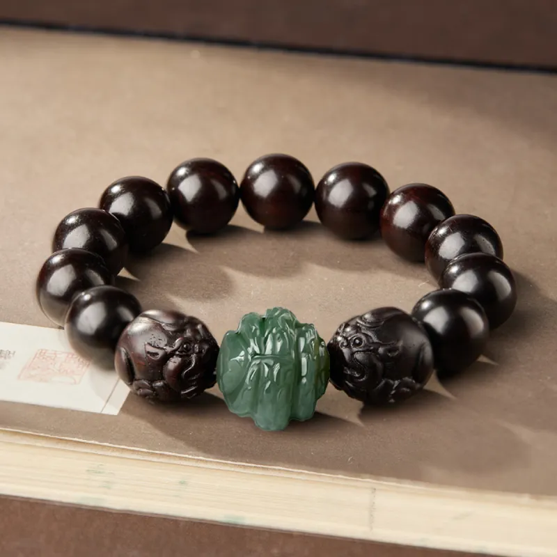 Moonstone Edge Rosewood Bracelets Men's-9