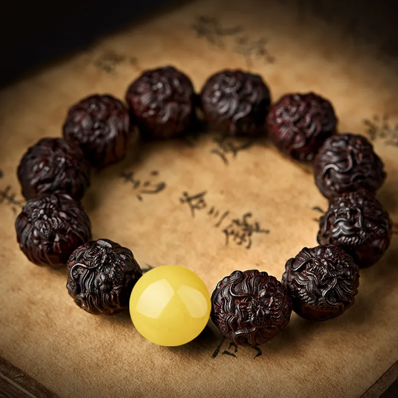 Moonstone Edge Rosewood Bracelets Unisex-4