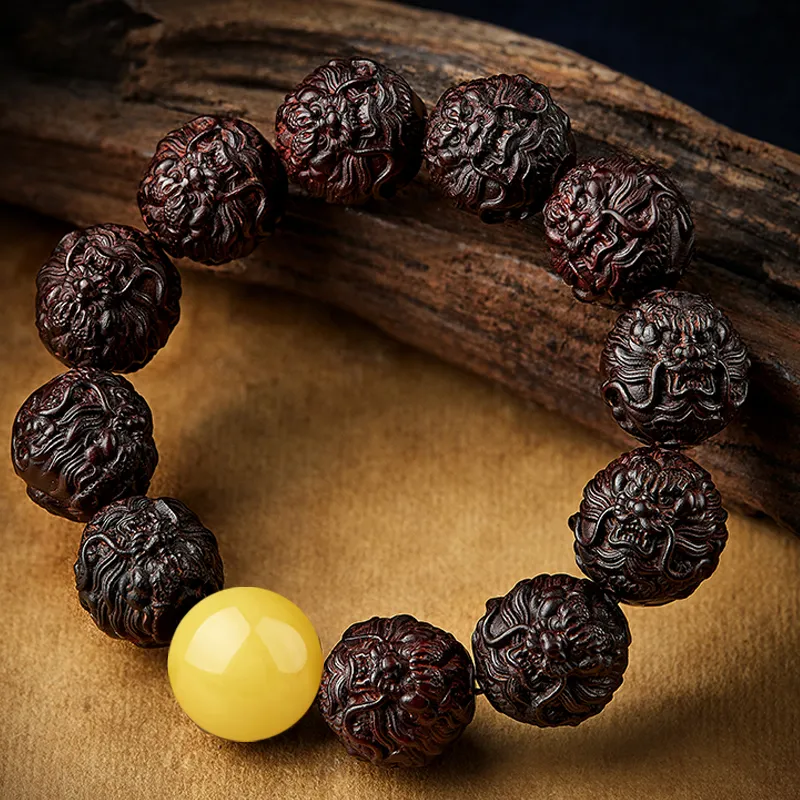 Moonstone Edge Rosewood Bracelets Unisex-1