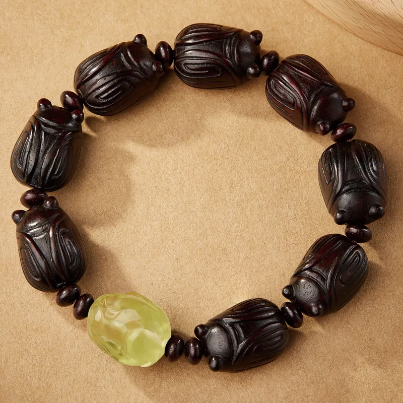 Moonstone Edge Pterocarpus Bracelets Men's-1