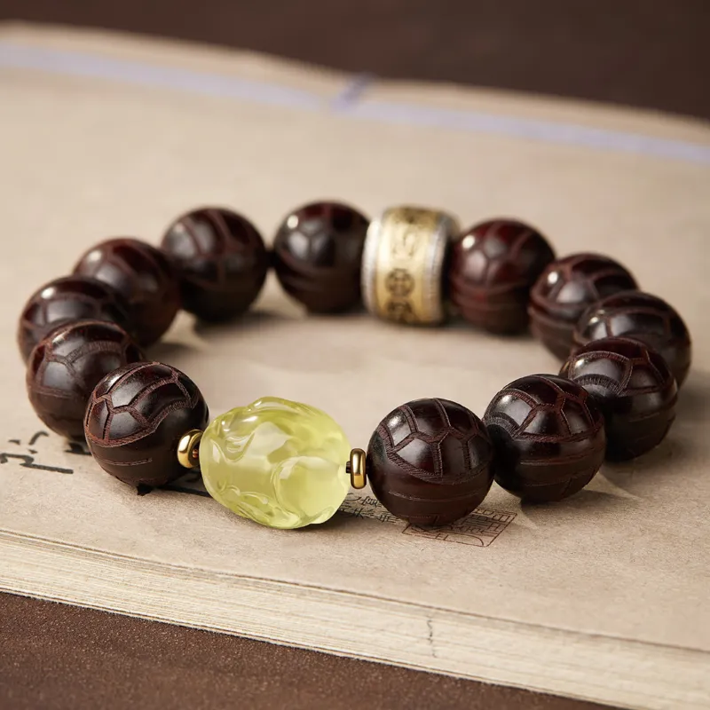 Moonstone Edge Pterocarpus Bracelets Men's-3