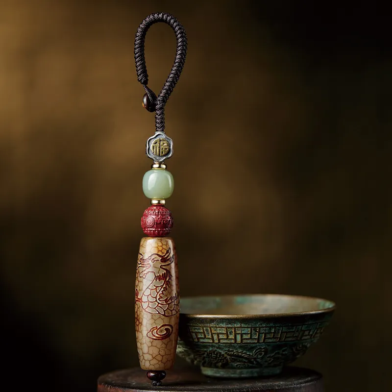 Moonstone Edge Agate Jade Pendants Unisex-3