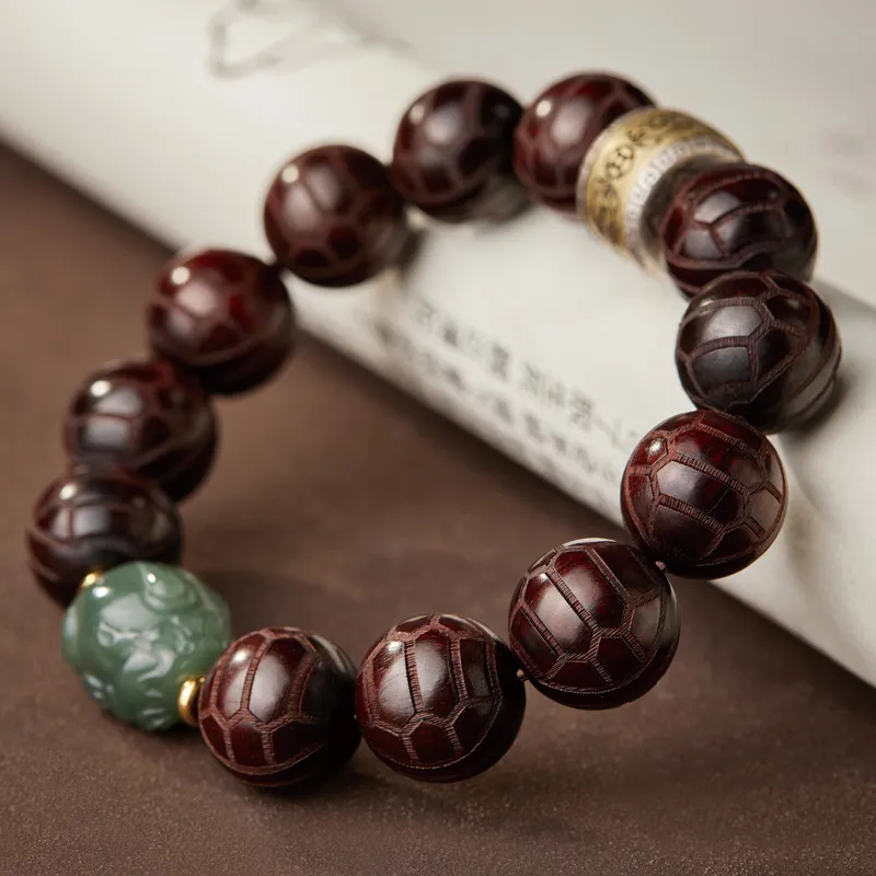 Moonstone Edge Pterocarpus Bracelets Men's-1