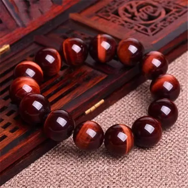 Moonstone Edge Tiger's Eye Stone Bracelets Unisex-1
