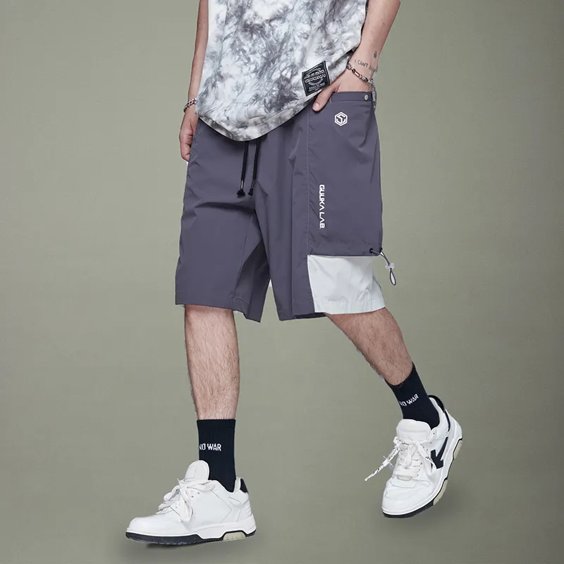 GUUKA TECH Casual Shorts Men's Dark Gray-2
