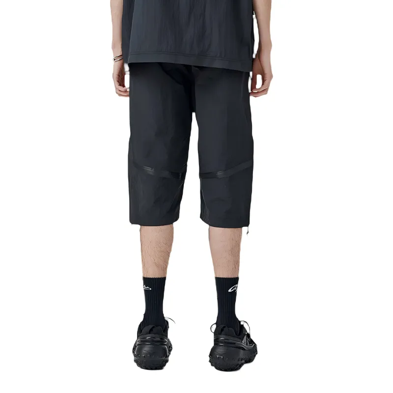 GUUKA TECH Casual Shorts Men's Black-4