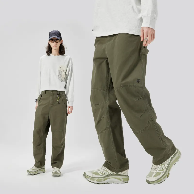 GUUKA TECH Casual Pants Unisex Army Green-4