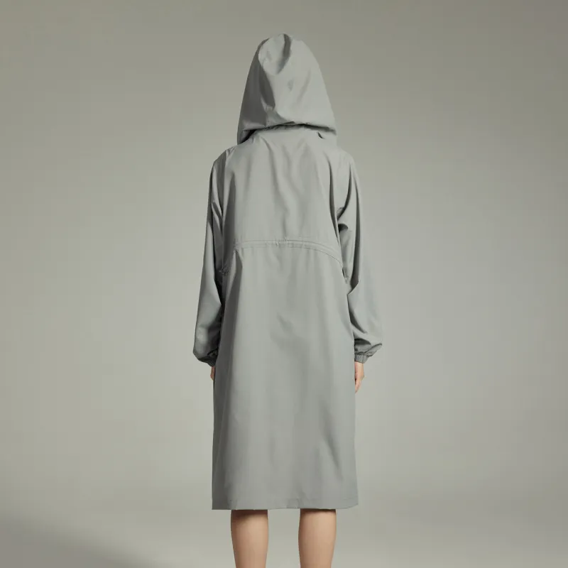 GUUKA TECH Trench Coat Unisex Gray-2
