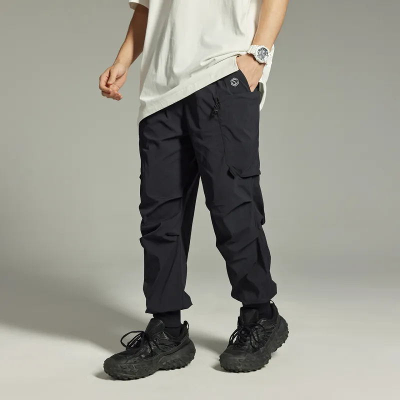 GUUKA TECH Casual Pants Men's Black-3