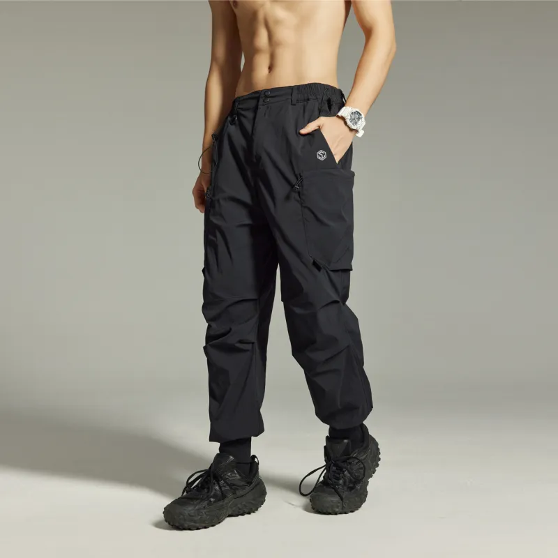 GUUKA TECH Casual Pants Men's Black-2