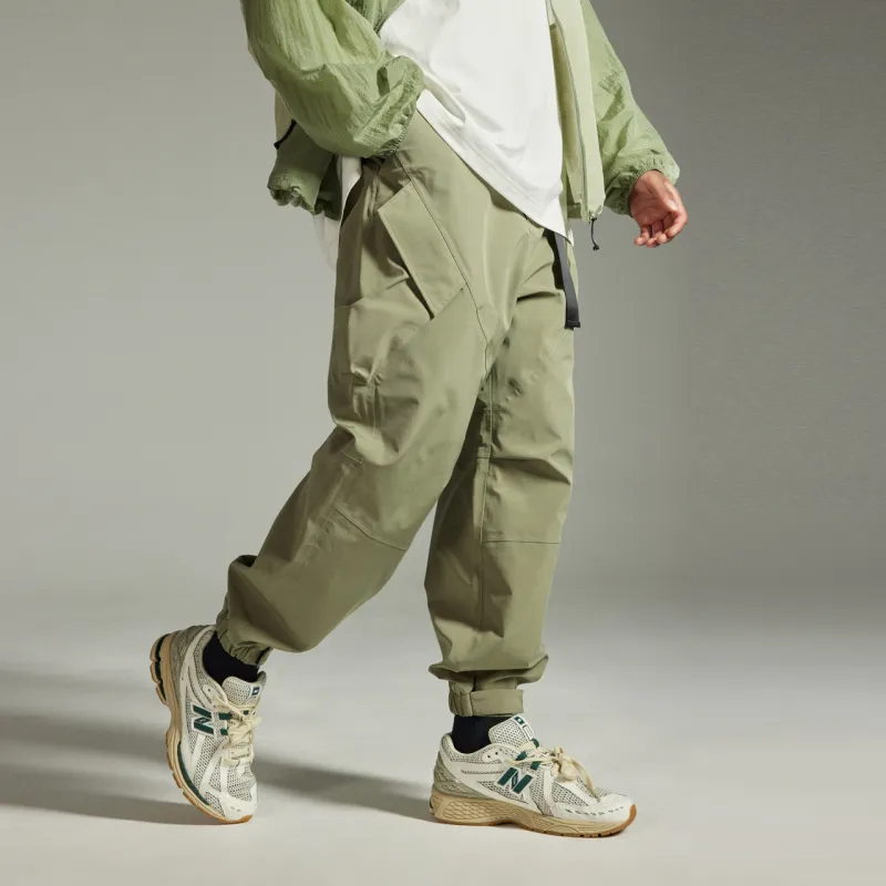 GUUKA TECH Casual Pants Unisex Light Army Green-4