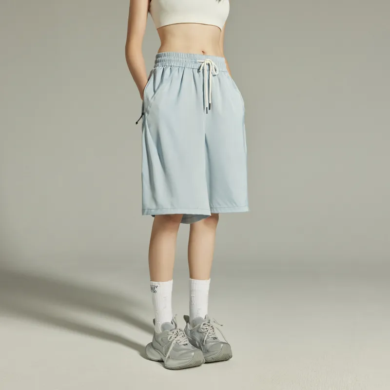 GUUKA TECH Casual Shorts Unisex Black-6
