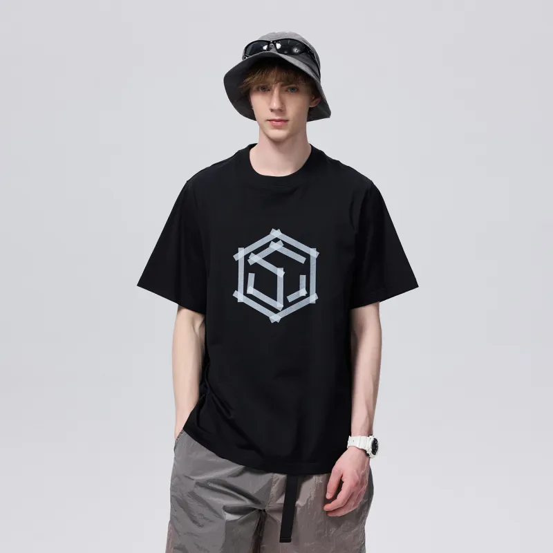 GUUKA TECH T Shirts Men Black-5