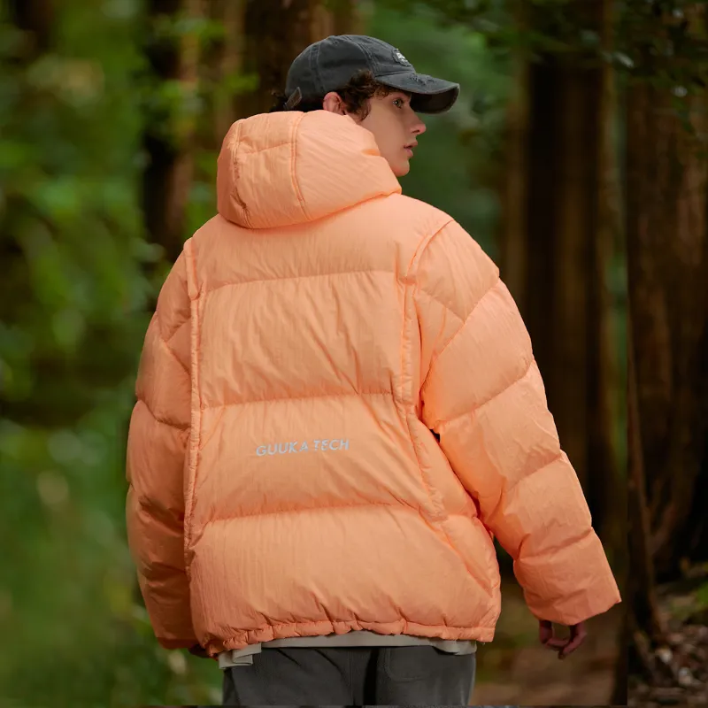GUUKA TECH Down Jacket Unisex Orange-3
