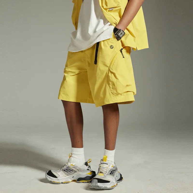 GUUKA TECH Casual Shorts Men's Lemon-6