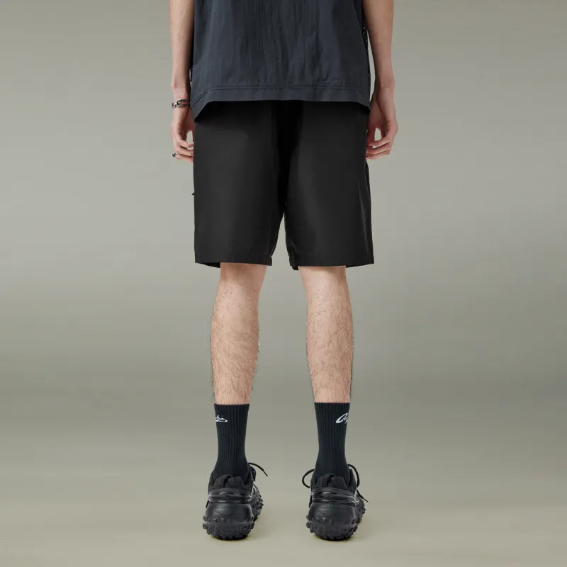 GUUKA TECH Casual Shorts Men's Black-2