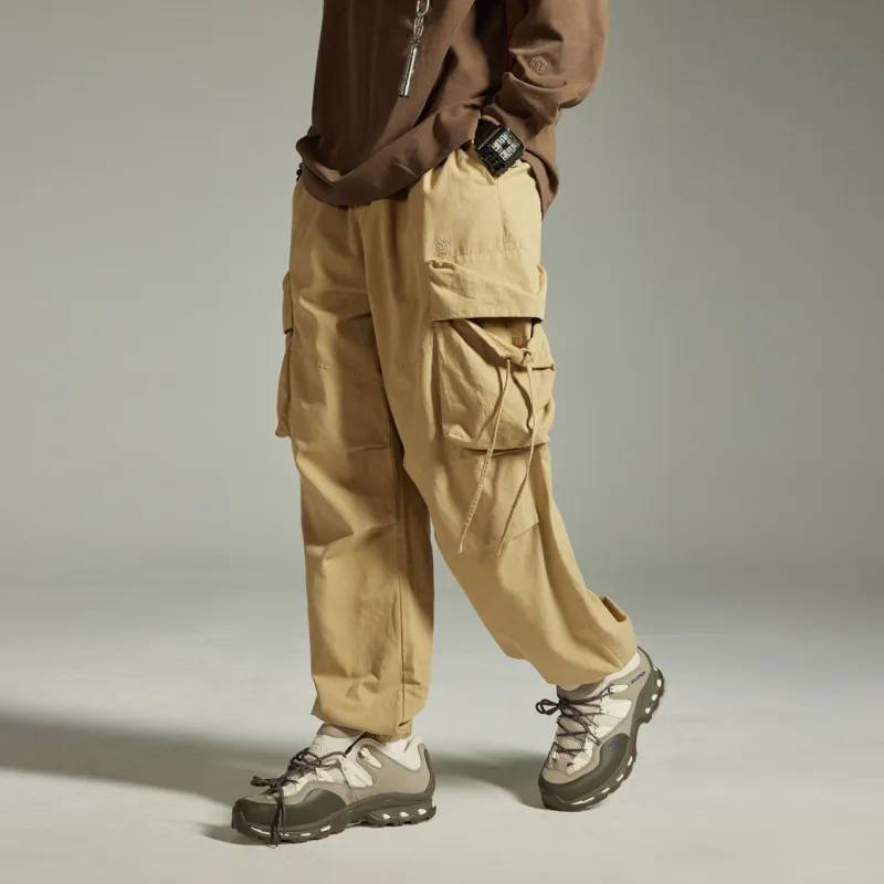 GUUKA TECH Casual Pants Men's Khaki-4