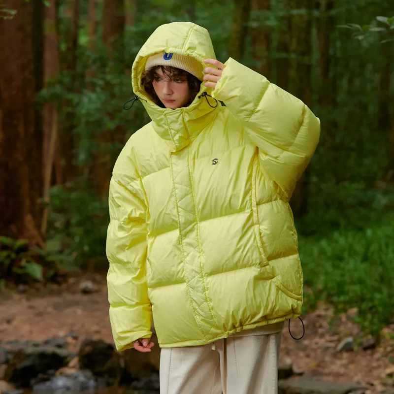 GUUKA TECH Down Jacket Unisex Yellow-6
