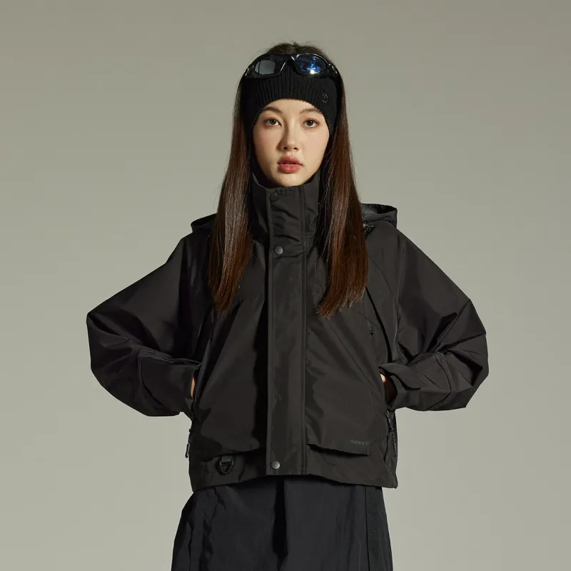 GUUKA TECH Jacket Women's Black-4