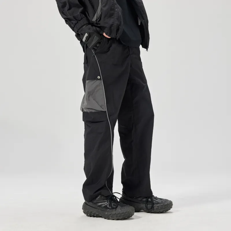 GUUKA TECH Casual Pants Unisex Black-5
