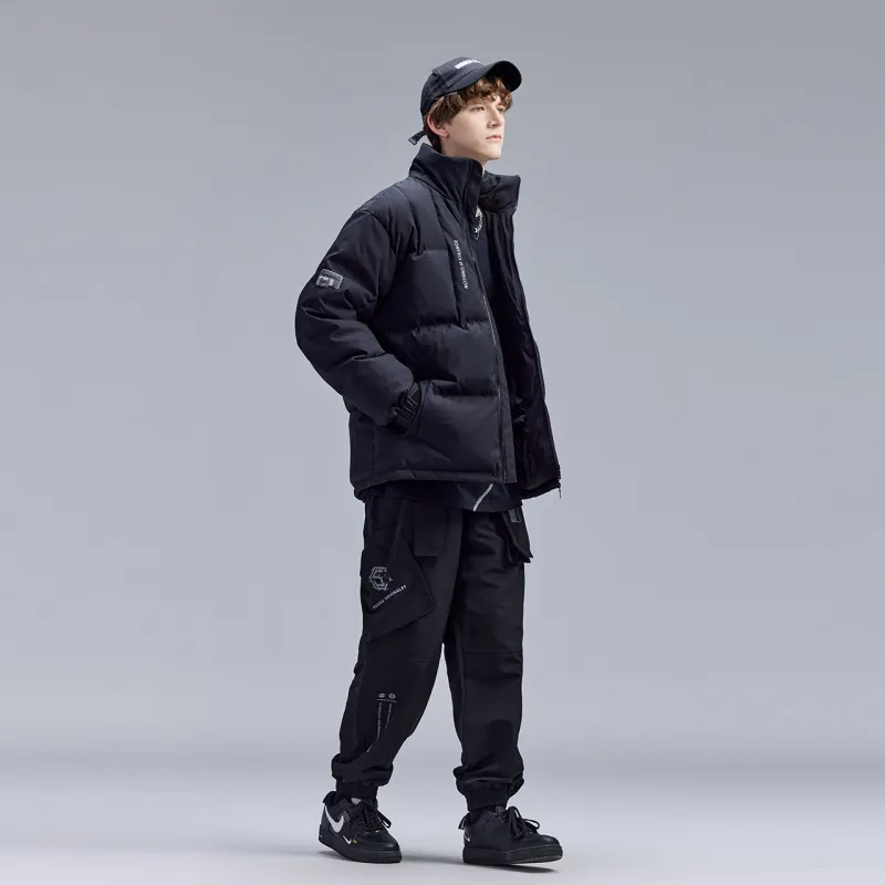 GUUKA TECH Down Jacket Unisex Black-6
