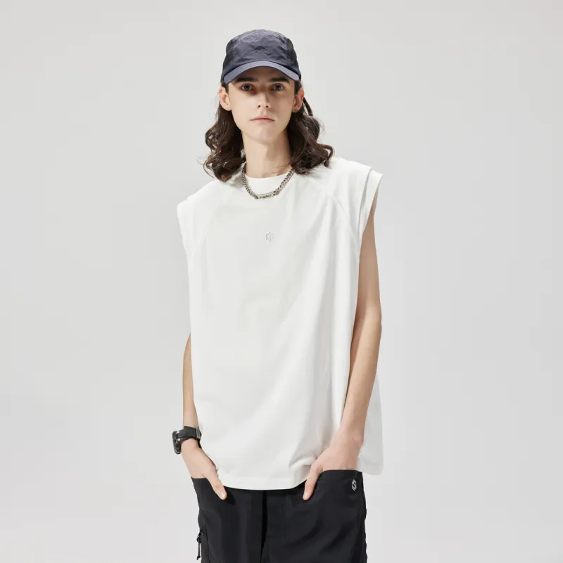 GUUKA TECH Tank Top Men's White-2