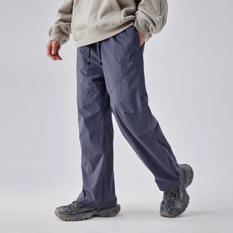 GUUKA TECH Casual Pants Unisex Blue Gray-2