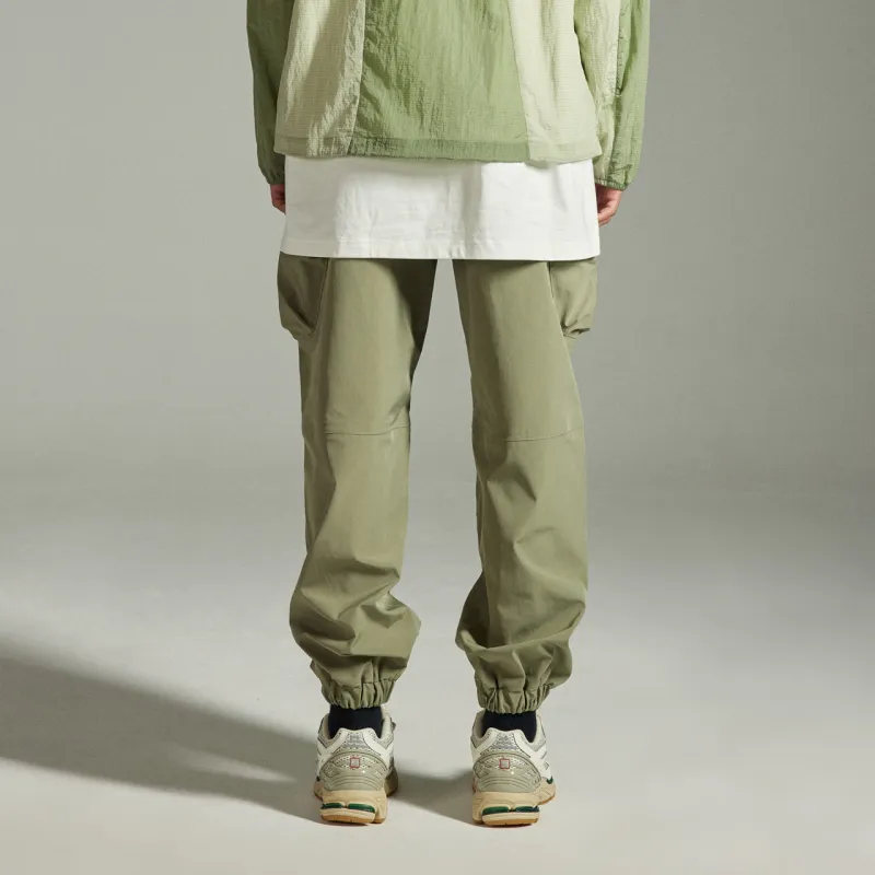 GUUKA TECH Casual Pants Unisex Light Army Green-3
