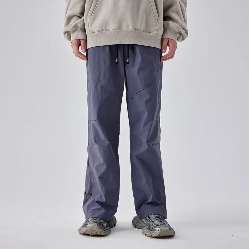GUUKA TECH Casual Pants Unisex Blue Gray-4